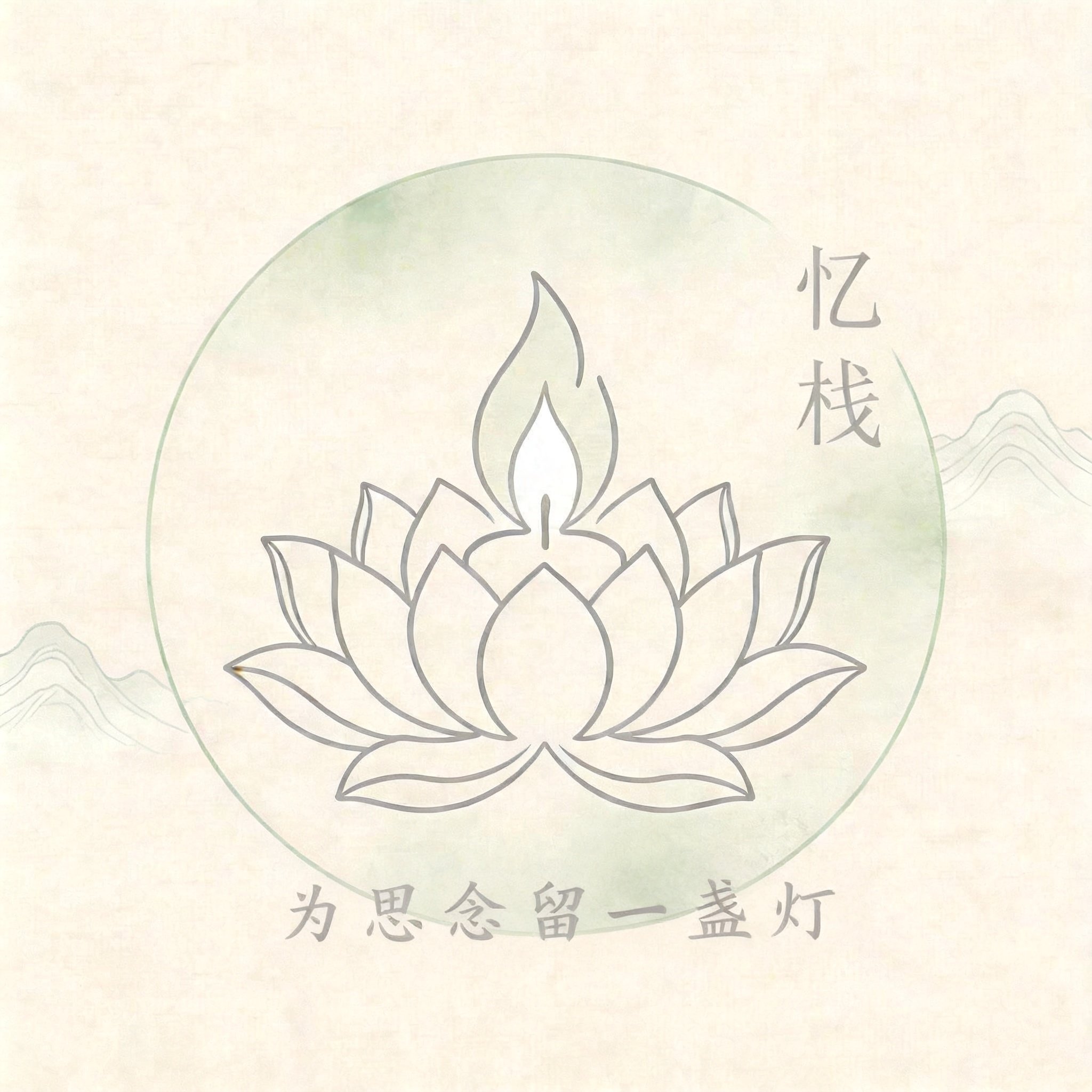 忆栈-思念：莲花烛火